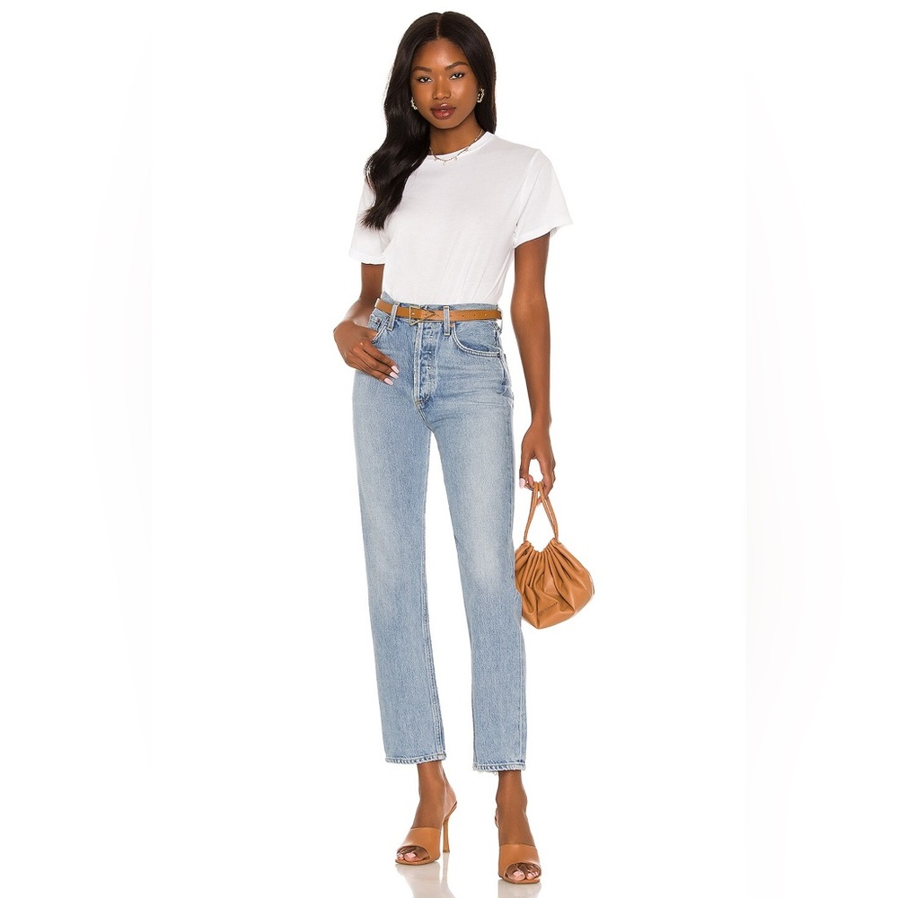Agolde 90s Pinch Waist Jean Soundwave NWT
